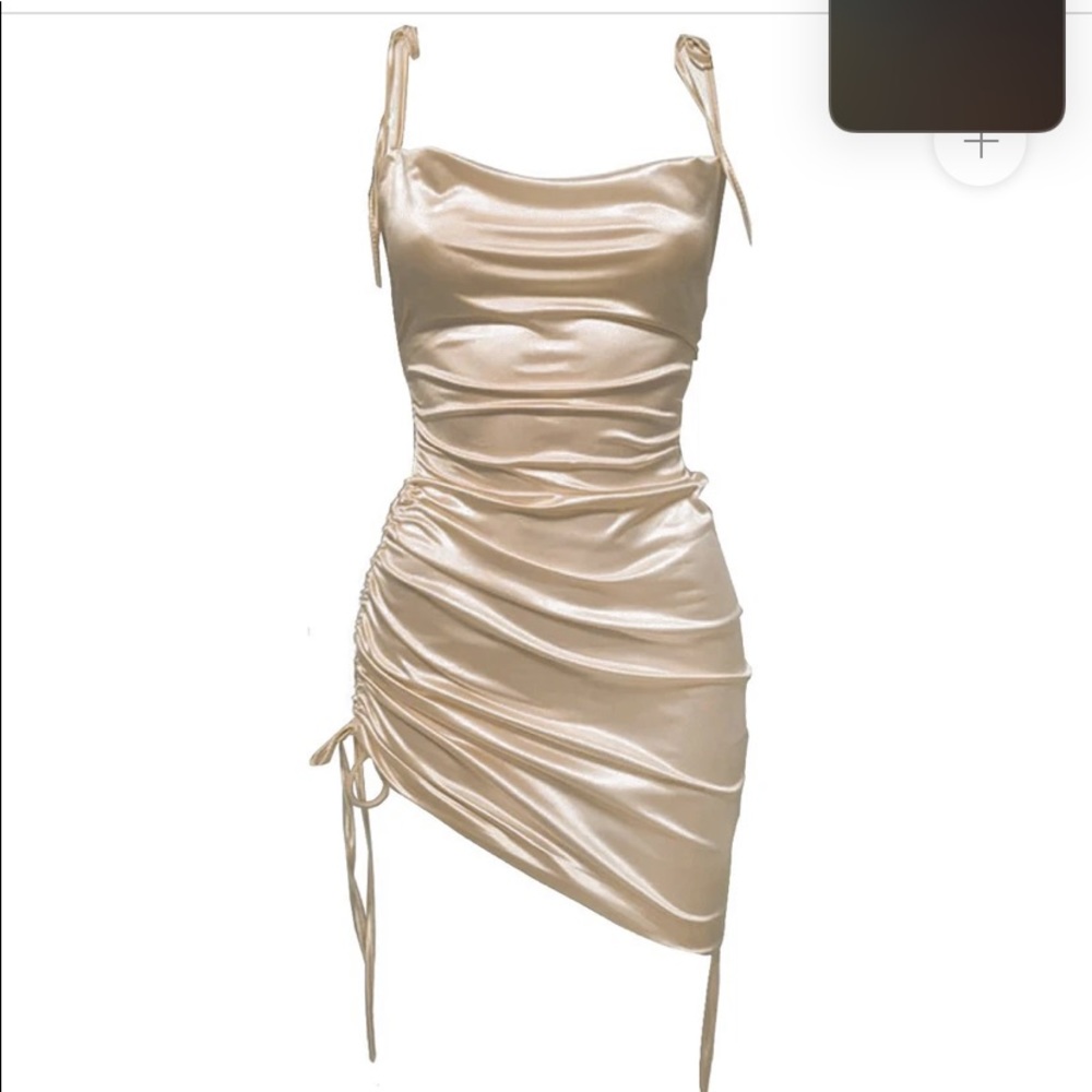 Super sexy Cabo Dress-Champagne from Leau